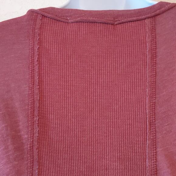 PROJECT SOCIAL Cotton Knit Long Sleeve Tee Shirt Lightweight NWT - Picture 6 of 10